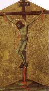 Simone Martini Christ on the Cross painting